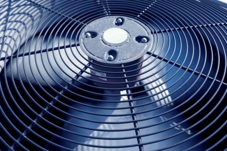 AC compressor fan grill