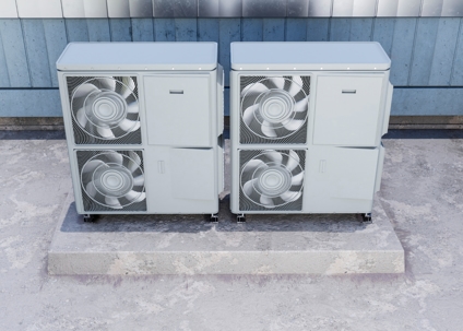 Two air conditioning units