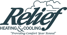Relief Logo Dark - Relief Heating and Cooling, Greensboro, NC